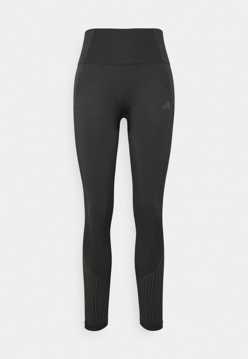 adidas Performance adidas Performance SEAMLESS BRANDED 7/8 - Leggings - black Letzter Tag