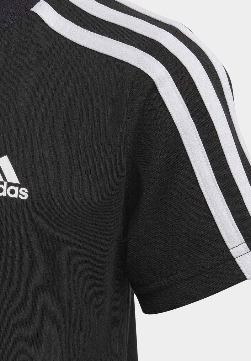adidas Performance adidas Performance TEE UNISEX - Print T-shirt - black white Super Rabatt