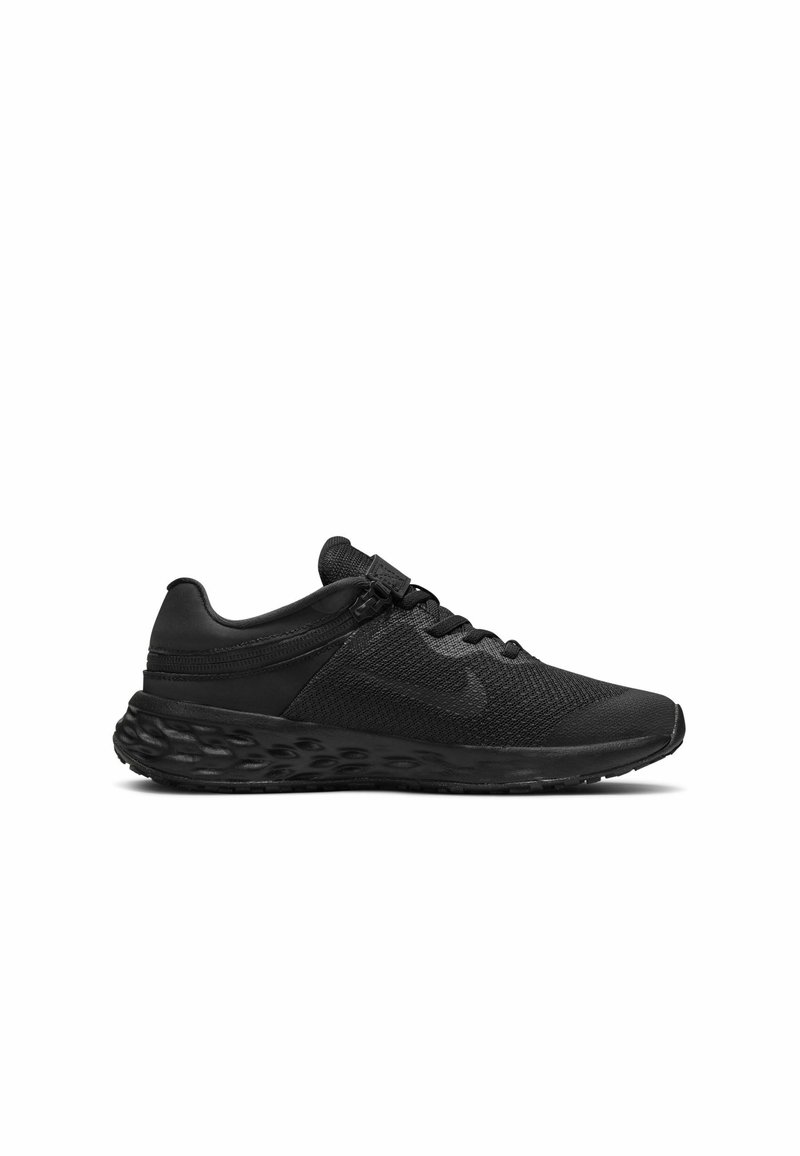 Nike Performance Nike Performance NIKE REVOLUTION 6 FLYEASE (GS - Neutral running shoes - black dark smoke grey black 2025