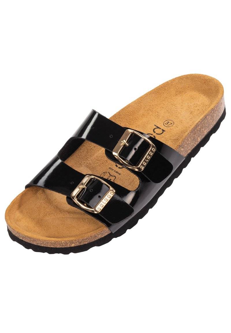 Palado Palado MILOS - Mules - lack schwarz Fabrikpreis