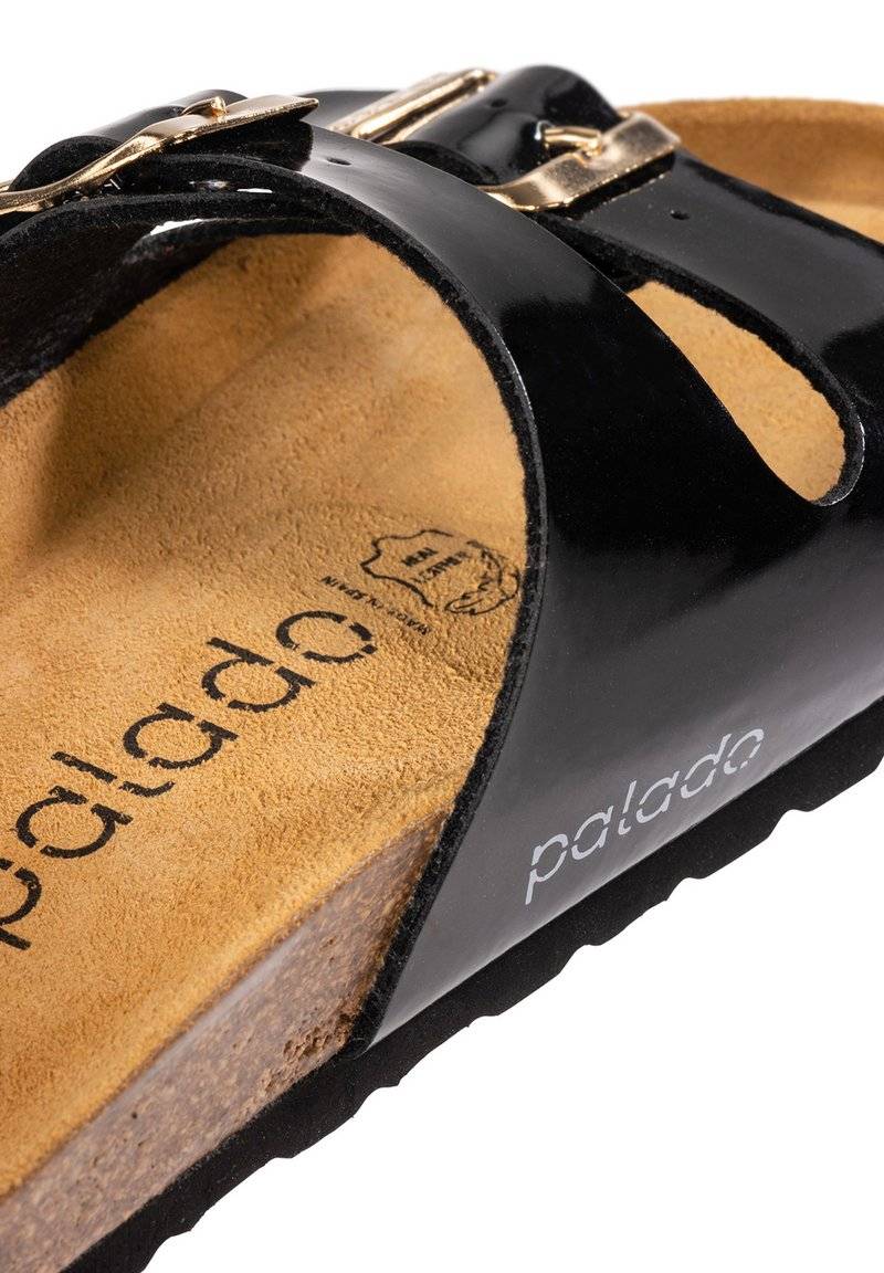 Palado Palado MILOS - Mules - lack schwarz Fabrikpreis