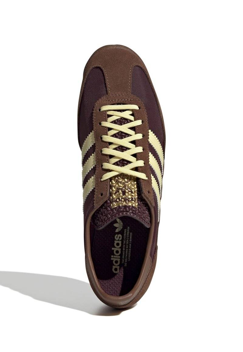 adidas Originals adidas Originals SL72 OG - Trainers - maroon almost yellow preloved brown Weihnachtsangebot