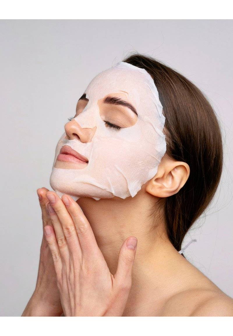 STAY Well STAY Well STAY WELL VEGAN SHEET MASK - Face mask - peach Heißer Verkauf