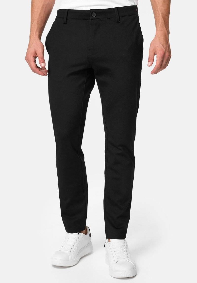 INDICODE JEANS INDICODE JEANS SUPER STRETCH RODEKRO - Chinos - black Letzter Tag