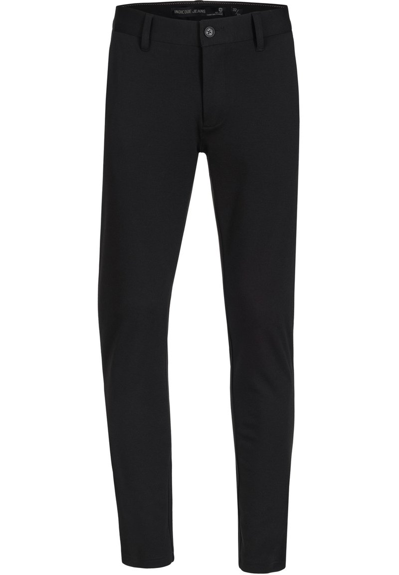 INDICODE JEANS INDICODE JEANS SUPER STRETCH RODEKRO - Chinos - black Letzter Tag