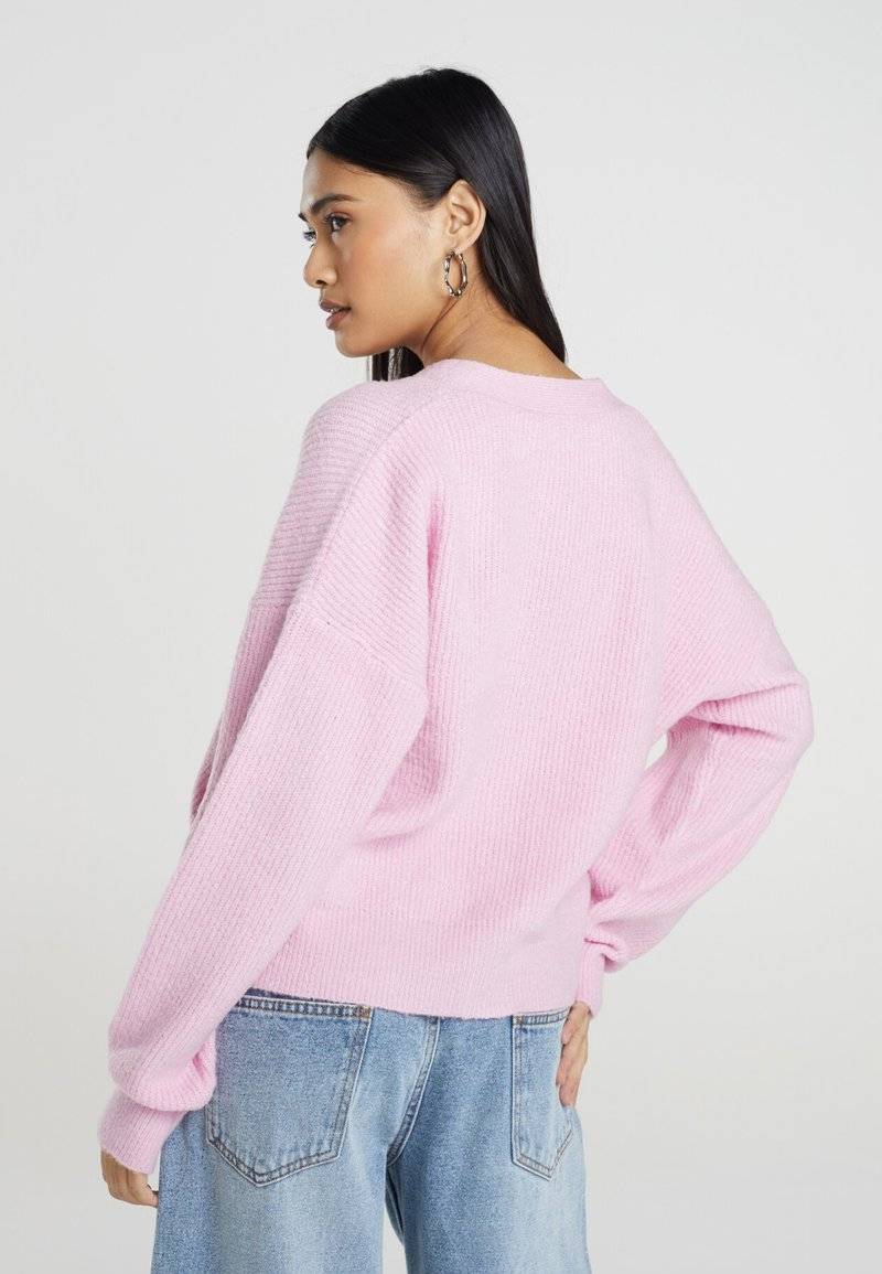 Brave Soul Brave Soul LKC-230DAFFIE - Cardigan - pink Zeitbegrenzte Promotion