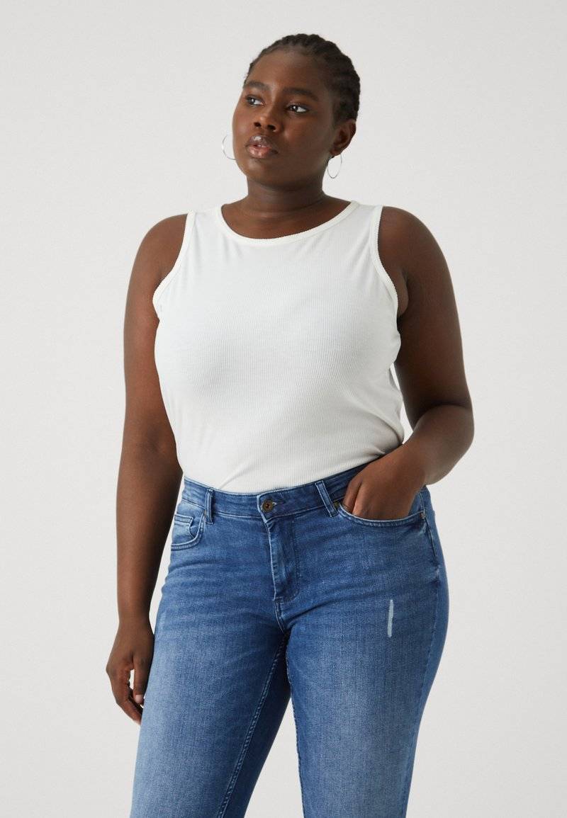 ONLY Carmakoma ONLY Carmakoma CARWILLY - Jeans Skinny Fit - medium blue denim Bis zu 60% Rabatt