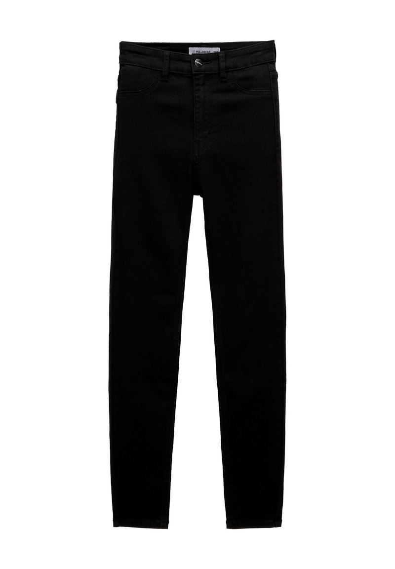 PULL&BEAR PULL&BEAR HIGH WAIST - Jeans Skinny Fit - black Discount Store für neue Produkte