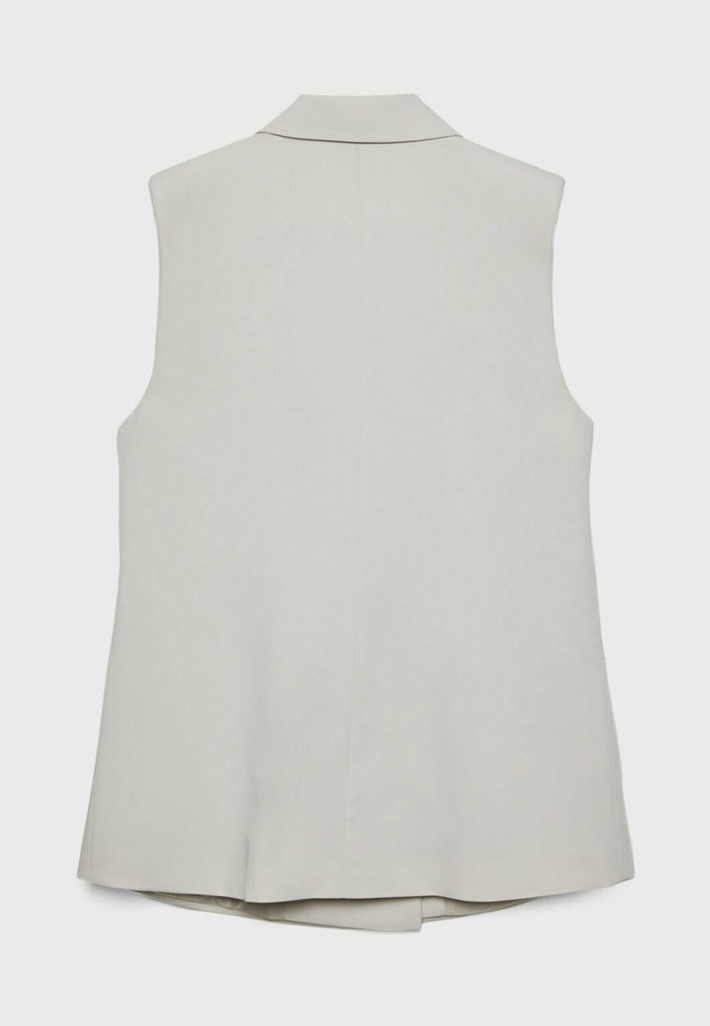 Stradivarius Stradivarius Waistcoat - white Nur noch ein Tag übrig