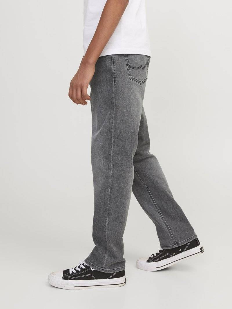 Jack & Jones Junior Jack & Jones Junior JJICLARK JJORIG - Straight leg jeans - grey denim Super Rabatt