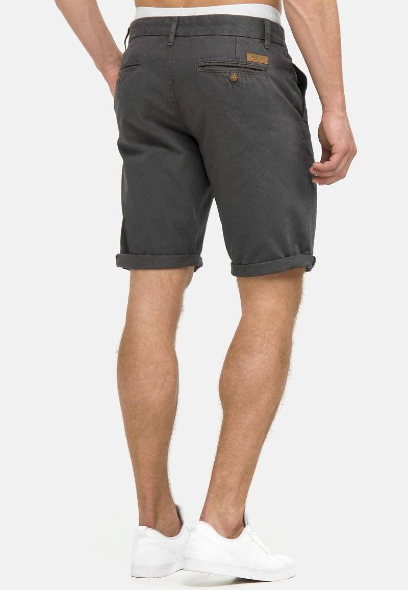 INDICODE JEANS INDICODE JEANS CUBA - Shorts - raven Fabrikladen