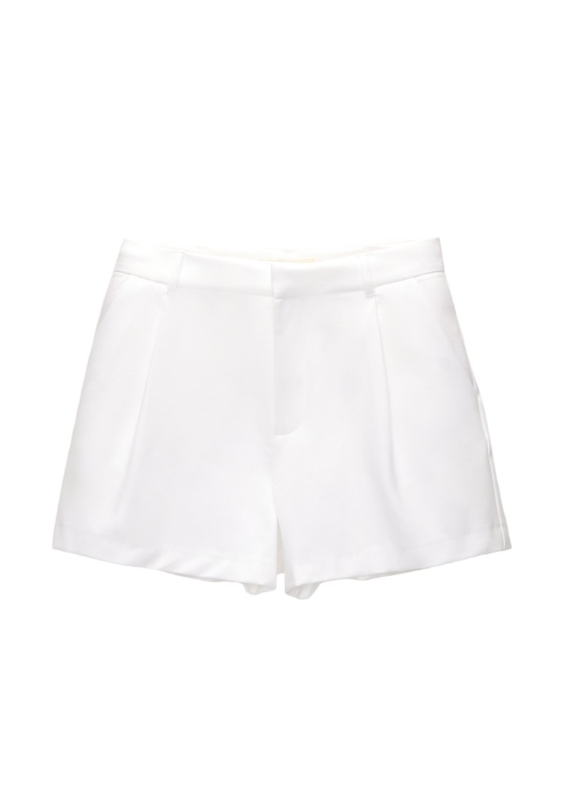 PULL&BEAR PULL&BEAR DARTED - BERMUDA - Shorts - white Black Friday Preise