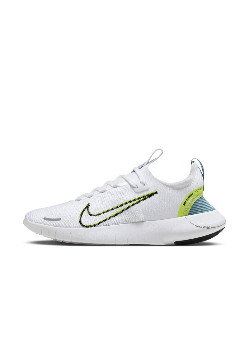 Nike Performance Nike Performance FREE RN FK NATURE - Minimalist running shoes - white denim turquoise cyber black Hotsell