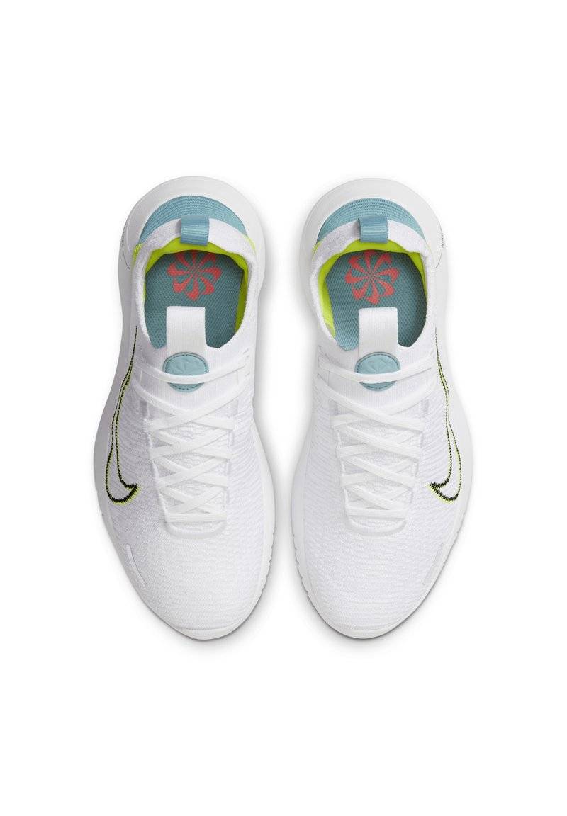 Nike Performance Nike Performance FREE RN FK NATURE - Minimalist running shoes - white denim turquoise cyber black Hotsell