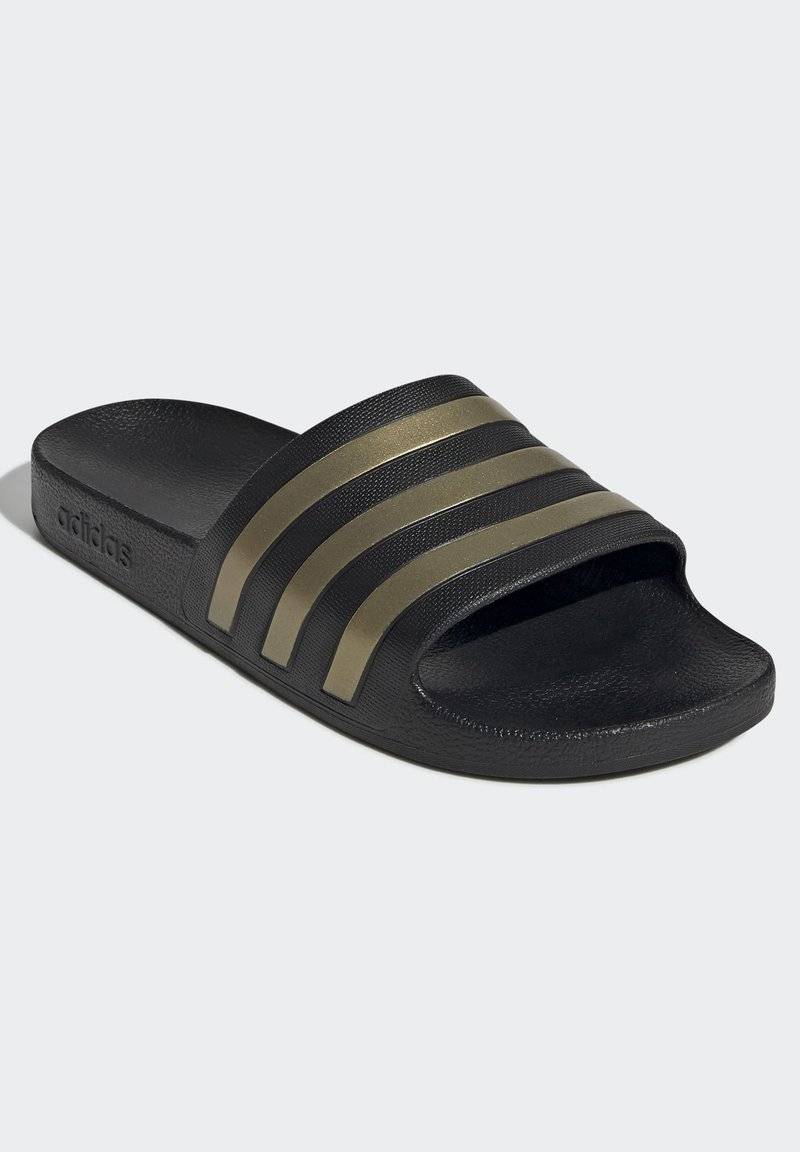 adidas Sportswear adidas Sportswear ADILETTE AQUA - Pool slides - core black gold met core black Günstig kaufen
