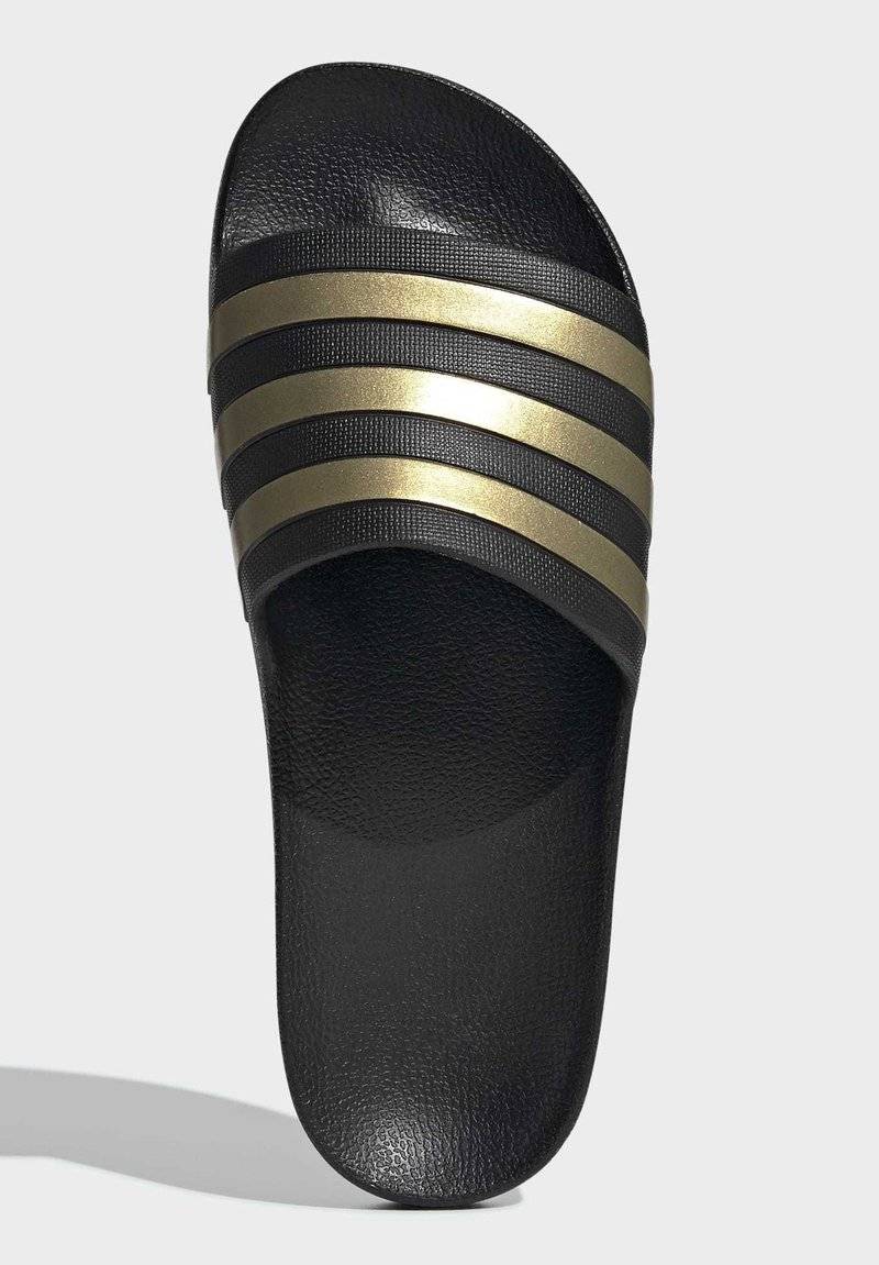 adidas Sportswear adidas Sportswear ADILETTE AQUA - Pool slides - core black gold met core black Günstig kaufen