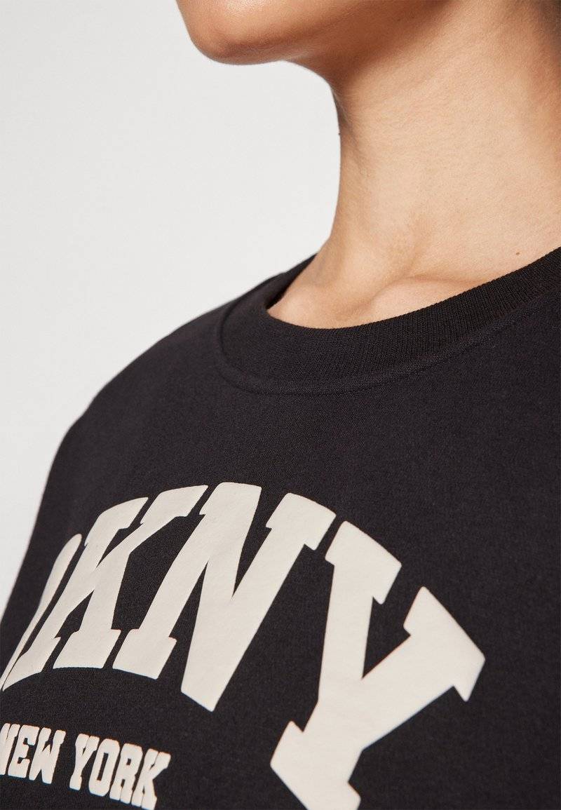 DKNY DKNY VARSITY PUFF LOGO SLEEVE - Sweatshirt Online Shopping
