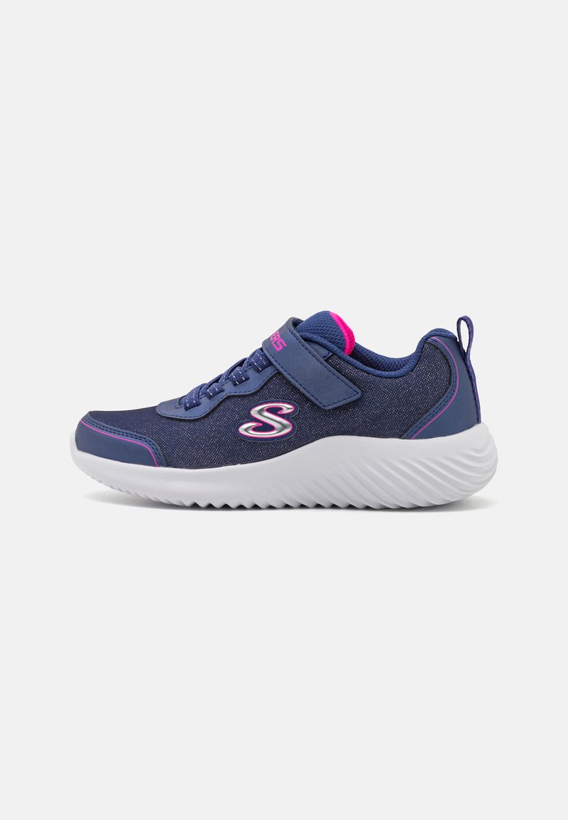 Skechers Skechers GORE STRAP SPARKLE - Trainers - navy Saisonale Angebote