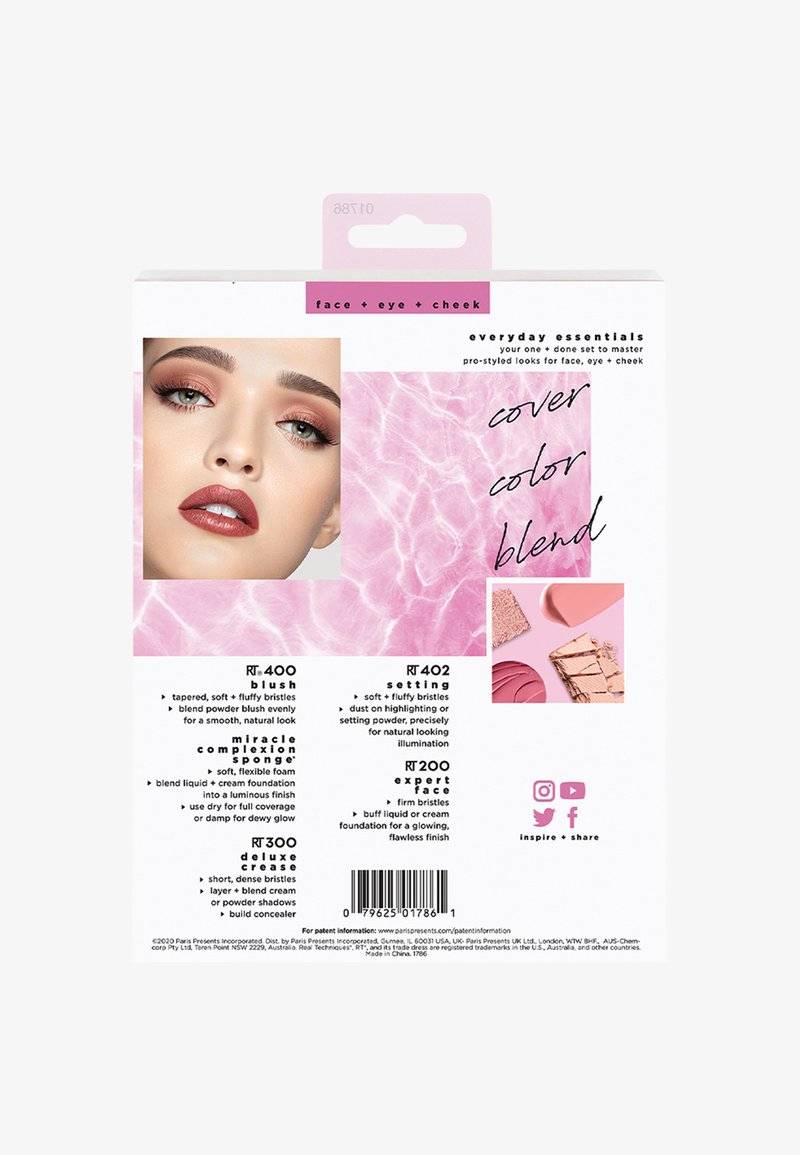 Real Techniques Real Techniques EVERYDAY ESSENTIALS SET - Makeup brush set Bis zu 60% Rabatt