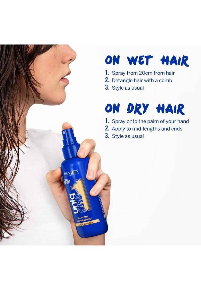 Revlon Professional Revlon Professional UNIQONE LIMITED EDITION RELAXING FRAGRANCE LEAVE-IN PROFESSIONAL MULTI-BENEFIT HAIR TREATMENT - REPAIR, DETANGLE, CONTROL FRIZZ & STYLE - Hair treatment Sonderangebot der Fabrik