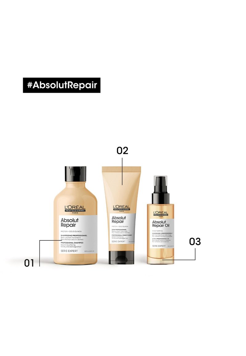L'OREAL PROFESSIONNEL L'OREAL PROFESSIONNEL ABSOLUT REPAIR GOLD CONDITIONER - Conditioner Super Rabatt
