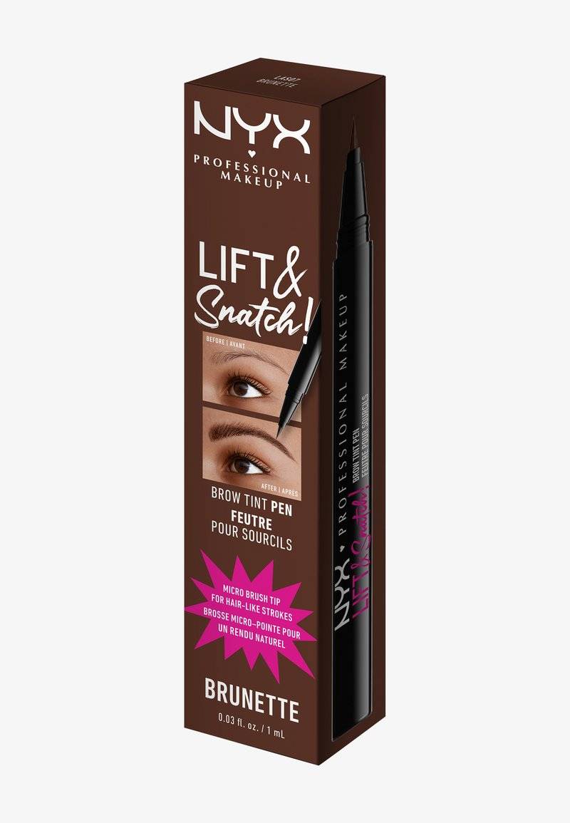 NYX Professional Makeup NYX Professional Makeup LIFT & SNATCH BROW TINT PEN - Eyebrow pencil - brunette zollfrei