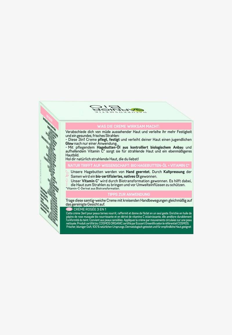 Garnier Garnier ORGANIC ROSY GLOW 3IN1 ROSÉ CREAM - Face cream Rabatte dieses Monats