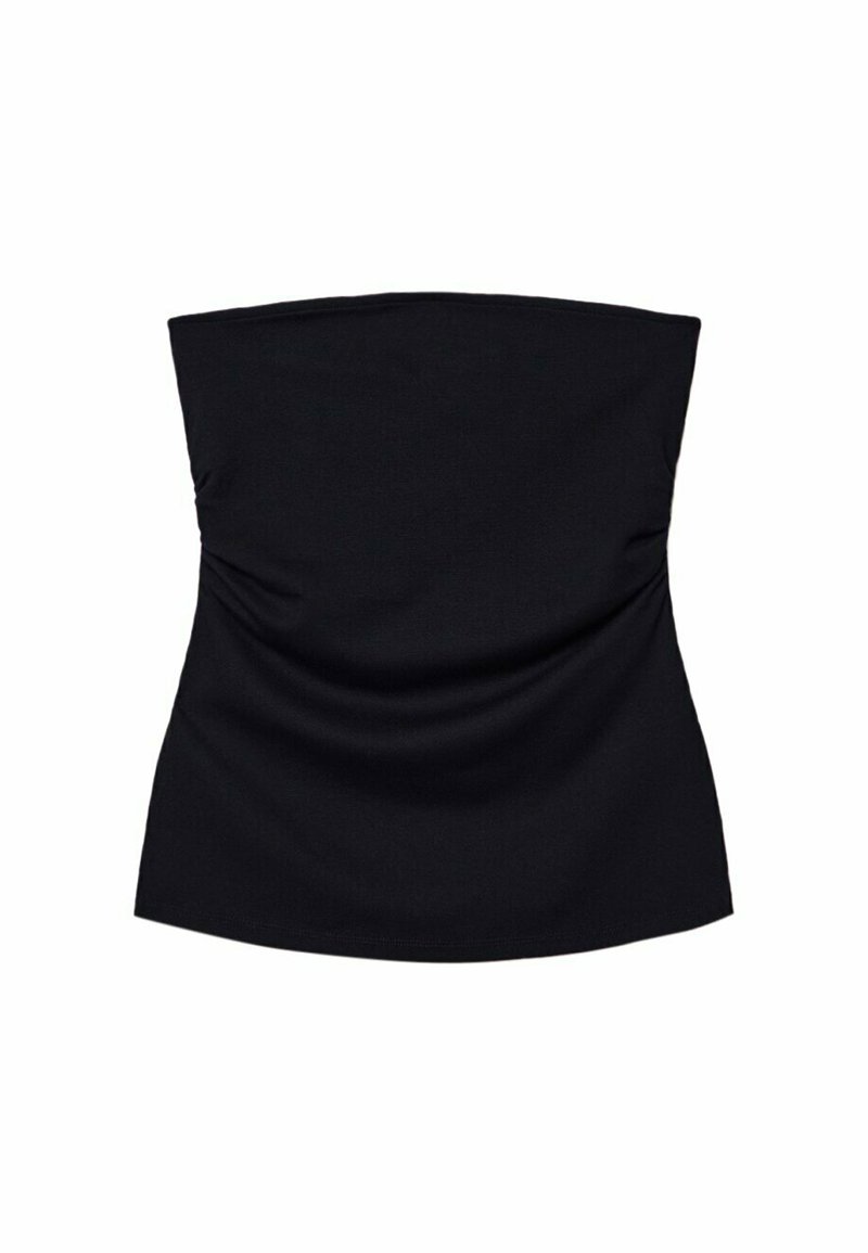 Stradivarius Stradivarius BANDEAU WITH SIDE VENTS - Top - black im Angebot