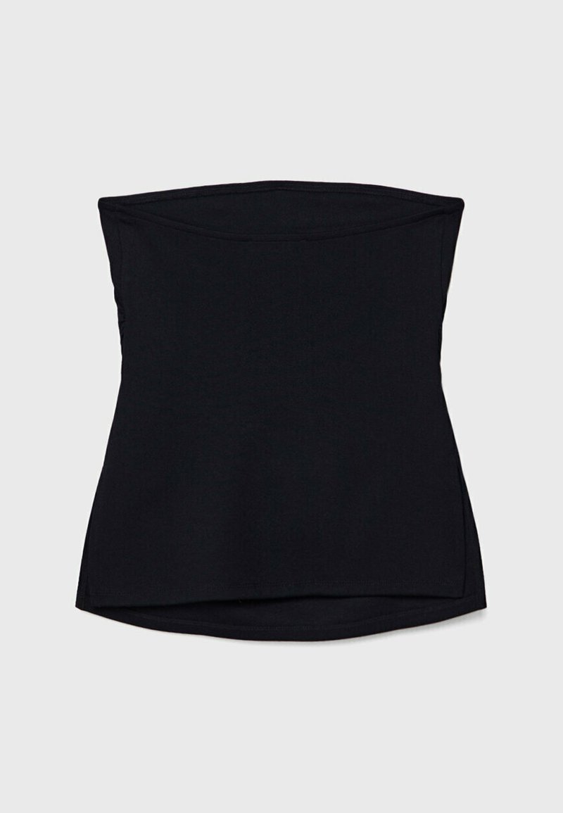 Stradivarius Stradivarius BANDEAU WITH SIDE VENTS - Top - black im Angebot