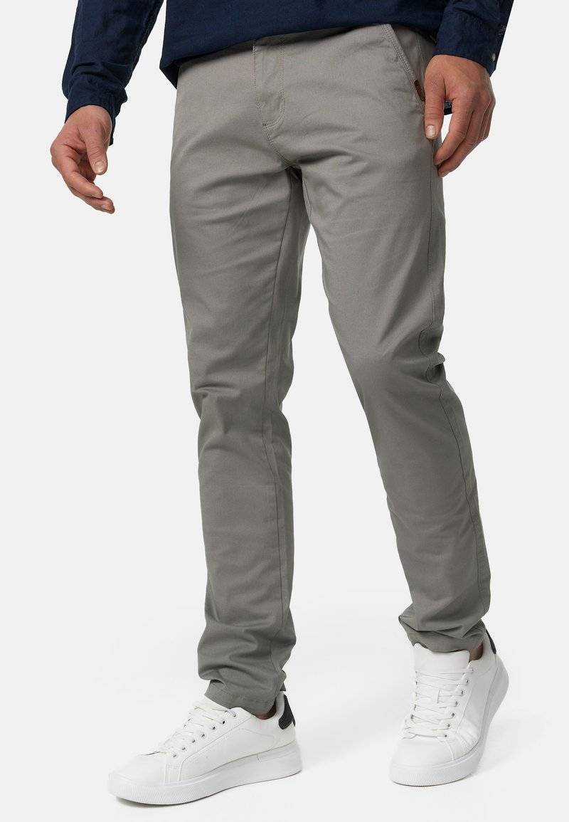 INDICODE JEANS INDICODE JEANS CHERRY - Chinos - light grey Fabrik Onlineshop