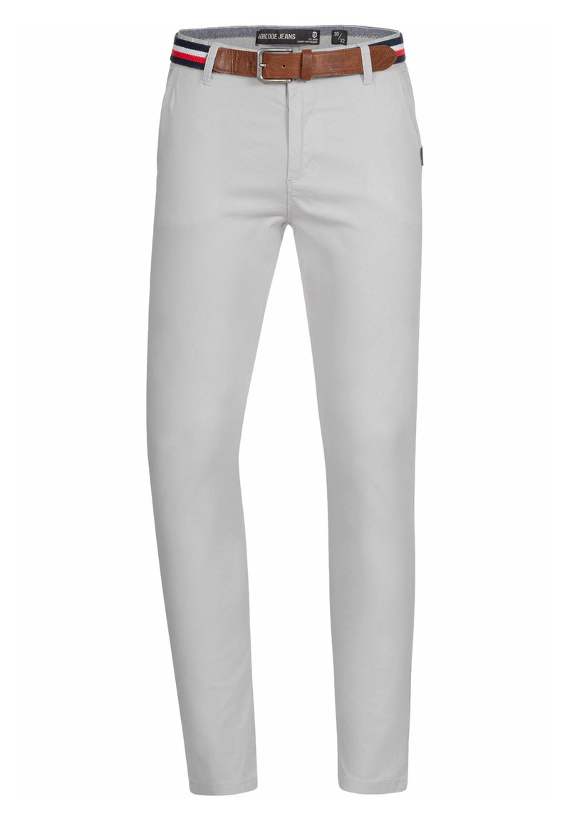 INDICODE JEANS INDICODE JEANS CHERRY - Chinos - light grey Fabrik Onlineshop