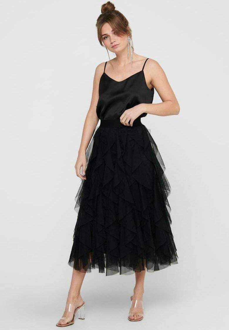 ONLY ONLY ONLSKY SKIRT - A-line skirt - black Versandkostenfrei