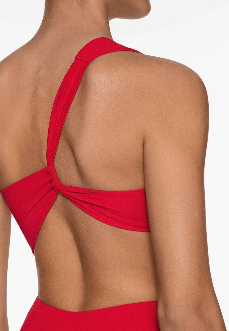 OYSHO OYSHO ASYMMETRIC - Swimsuit - red Flash Sale