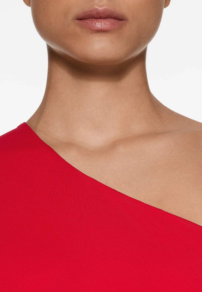 OYSHO OYSHO ASYMMETRIC - Swimsuit - red Flash Sale