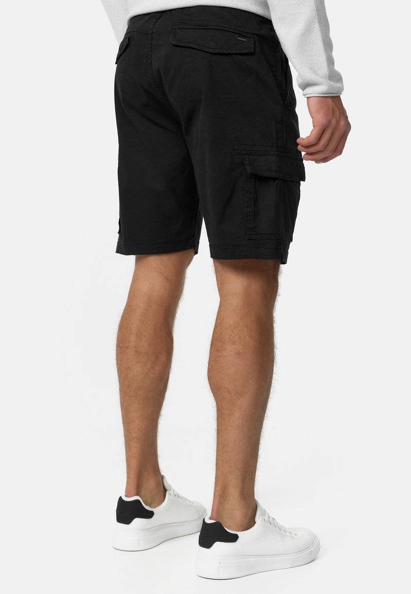 INDICODE JEANS INDICODE JEANS KINNAIRD - Shorts - black Begrenztes Angebot