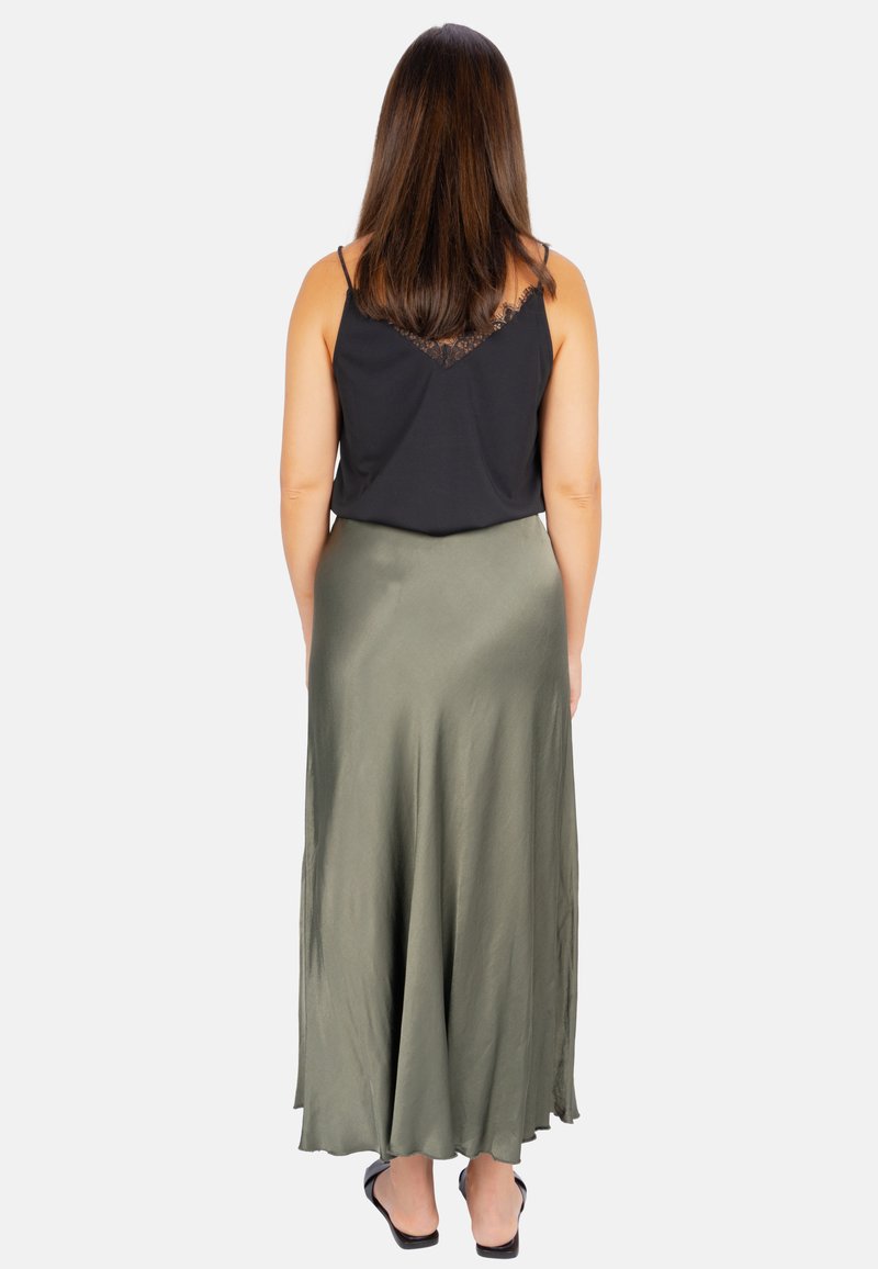 Seasons of April Seasons of April LILLY - Maxi skirt - khaki Preisnachlass