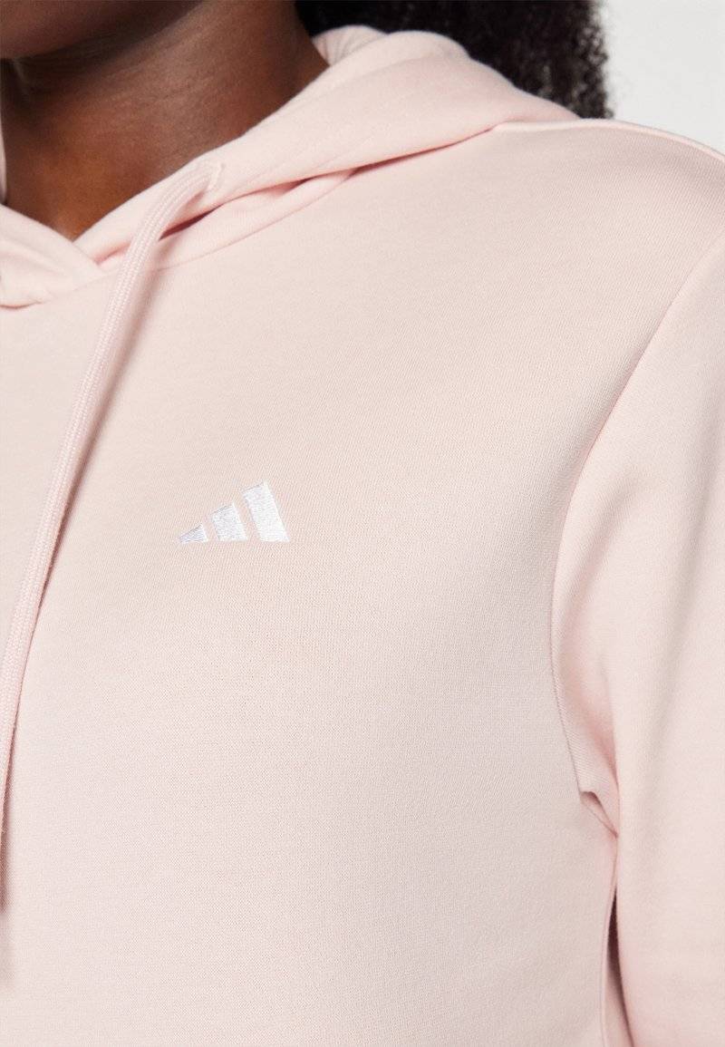 adidas Sportswear adidas Sportswear ESSENTIALS SMALL LOGO FEEL COZY HOODIE - Hoodie - sandy pink Kostenlose Rückgabe