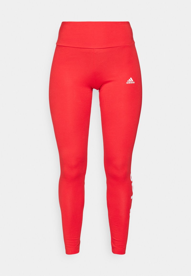 adidas Sportswear adidas Sportswear ESSENTIALS HIGH-WAISTED - Leggings - better scarlet Auslauf
