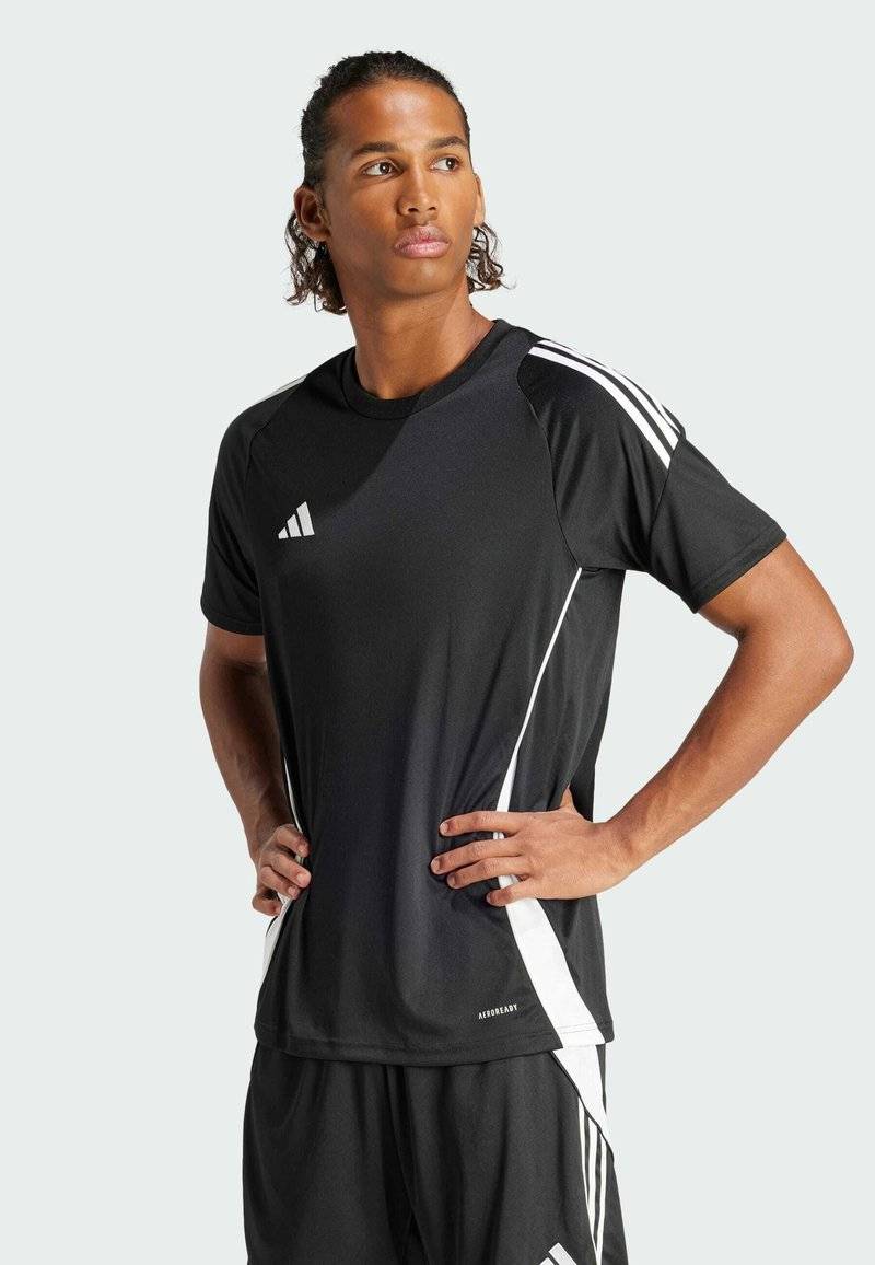 adidas Performance adidas Performance TIRO 24 - Basic T-shirt - black white Online Shopping