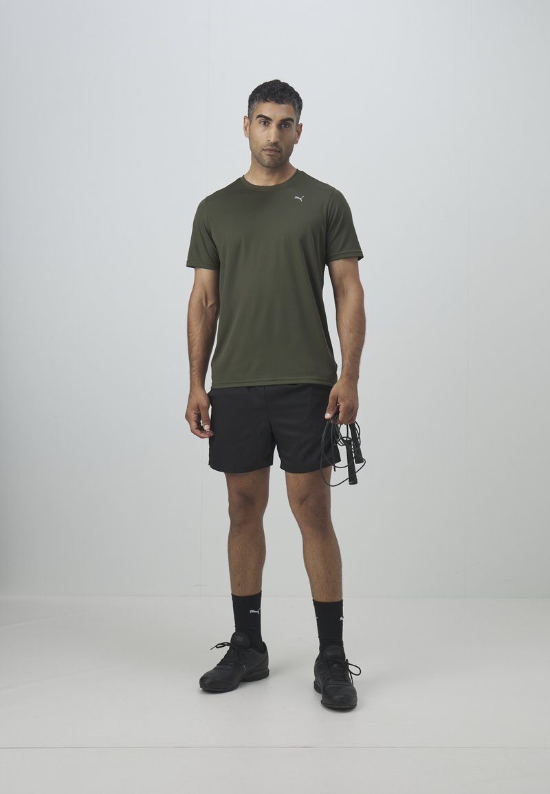 Puma Puma PERFORMANCE TEE - Sports T-shirt - dark olive Preisnachlass