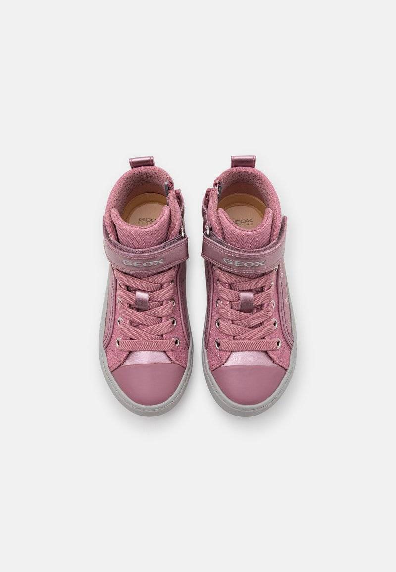 Geox Geox KALISPERA GIRL - High-top trainers - dark pink Tiefpreis