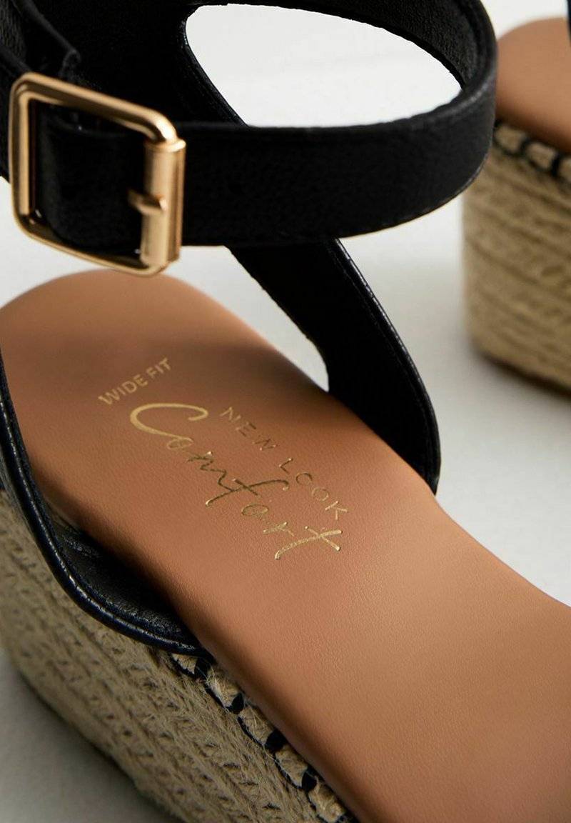 New Look New Look Espadrilles - black Letzte 2 Tage