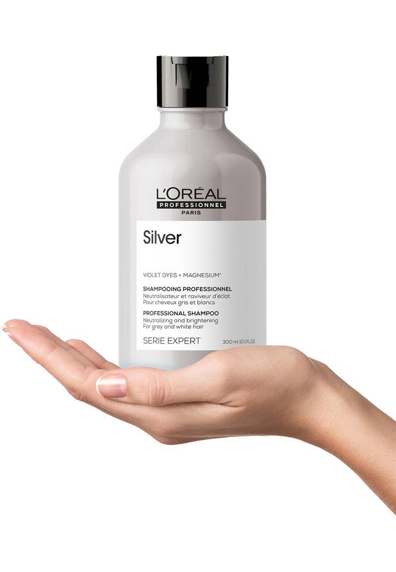 L'OREAL PROFESSIONNEL L'OREAL PROFESSIONNEL SILVER SHAMPOO FOR GREY, WHITE OR LIGHT BLONDE HAIR - Shampoo Outlet
