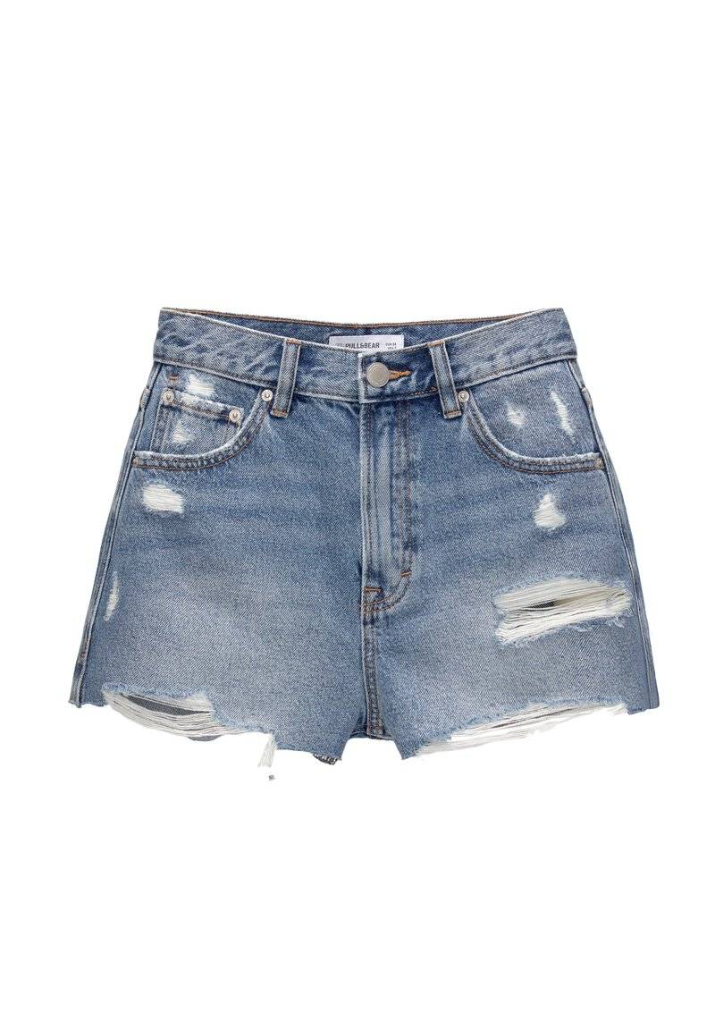 PULL&BEAR PULL&BEAR Denim shorts - blue denim Hotsell