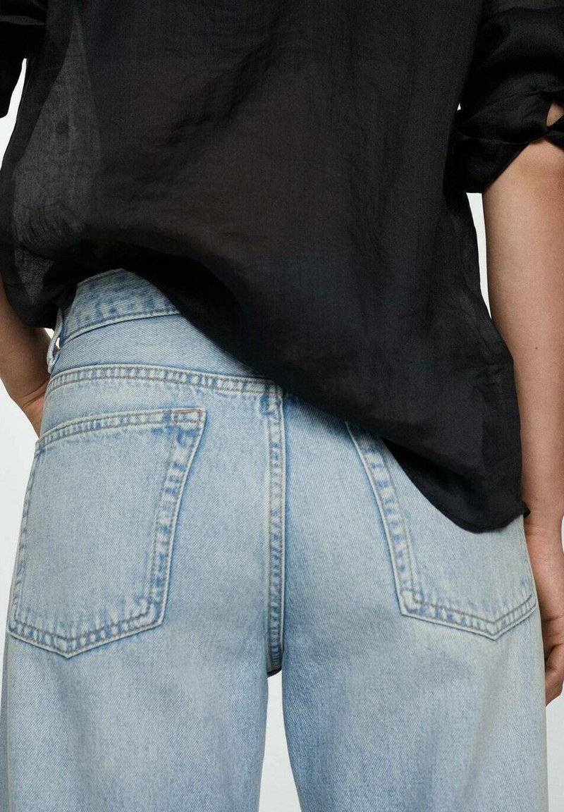 Mango Mango Straight leg jeans - hellblau Günstiger Verkauf