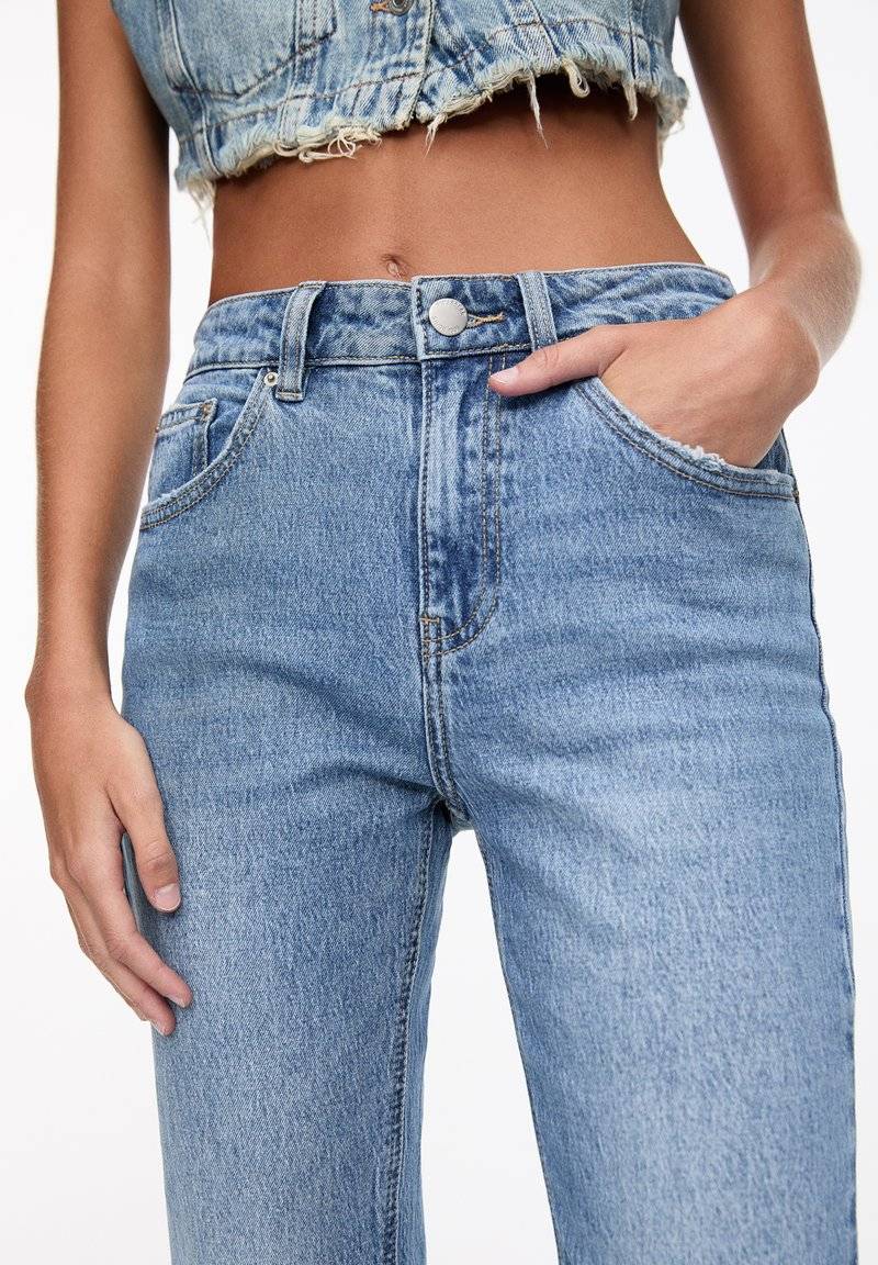 PULL&BEAR PULL&BEAR Straight leg jeans - blue Meist gekauft