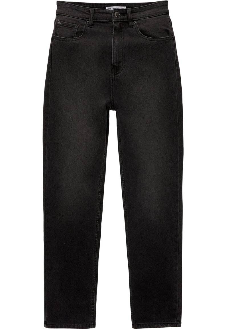 PULL&BEAR PULL&BEAR BASIC MOM COMFORT - Straight leg jeans - black Limitierter Zeitrabatt