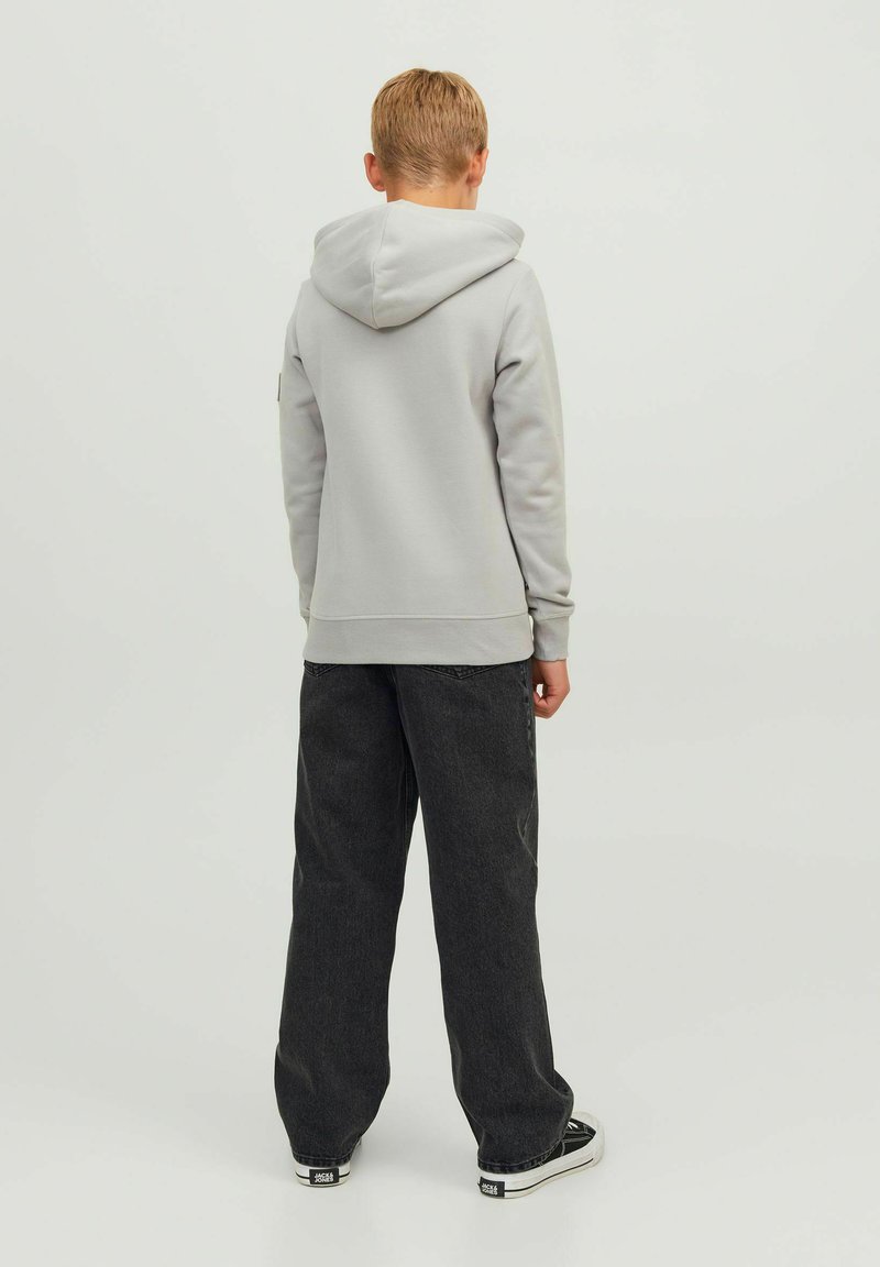 Jack & Jones Junior Jack & Jones Junior ALEX ORIGINAL MF BAGGY - Flared Jeans - black denim Rabatt