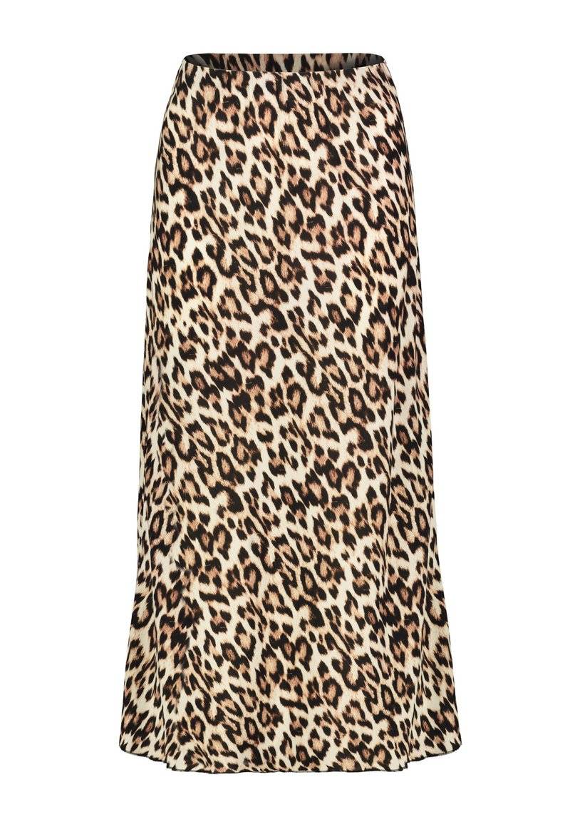 Sublevel Sublevel LEOPARDEN - Maxi skirt - middle brown Günstig kaufen