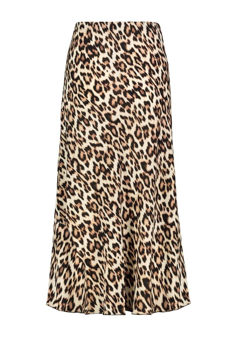 Sublevel Sublevel LEOPARDEN - Maxi skirt - middle brown Günstig kaufen